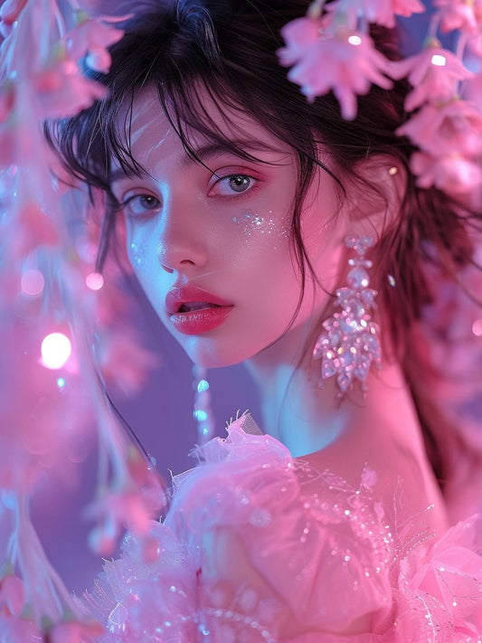 Beautiful Girl | Diamond Painting