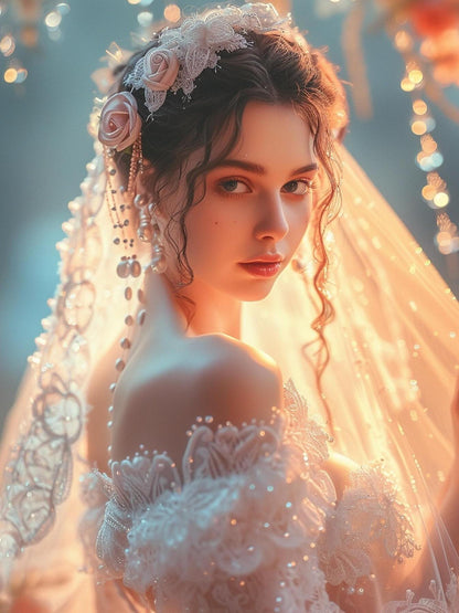 Beautiful Girl | Diamond Painting