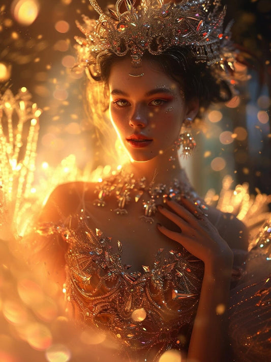 Beautiful Girl | Diamond Painting