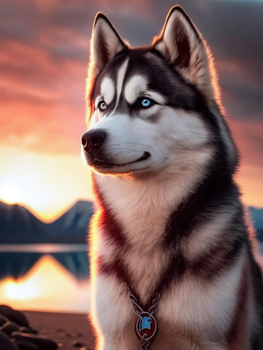 Husky Dog | Diamond Painting