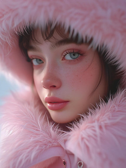 Beautiful Girl | Diamond Painting