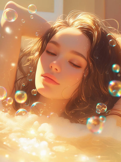 Beautiful Girl | Diamond Painting