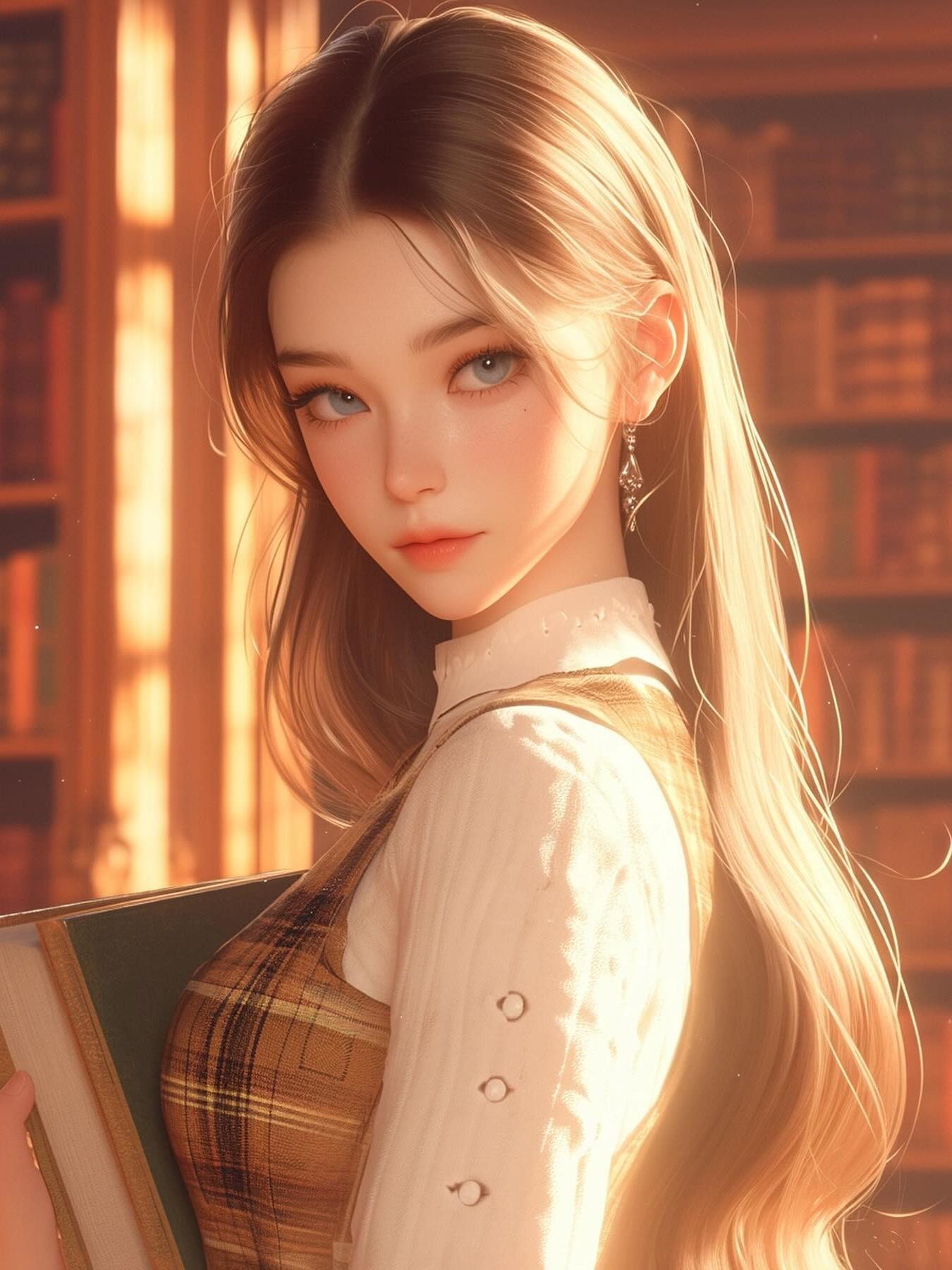 Beautiful Girl | Diamond Painting