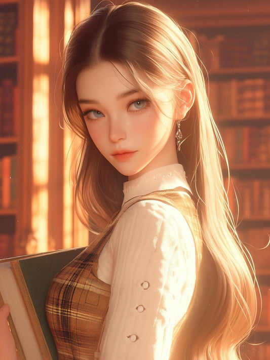 Beautiful Girl | Diamond Painting