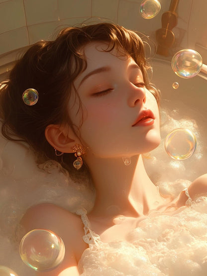 Beautiful Girl | Diamond Painting