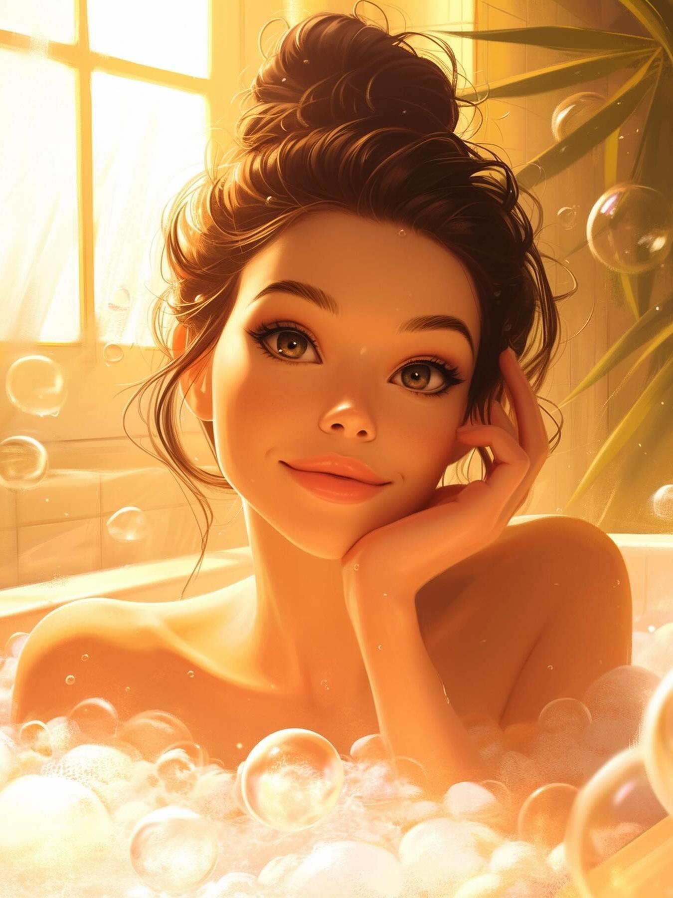 Beautiful Girl | Diamond Painting