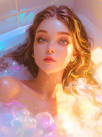 Beautiful Girl | Diamond Painting