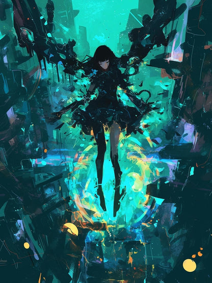 Beautiful Girl | Diamond Painting