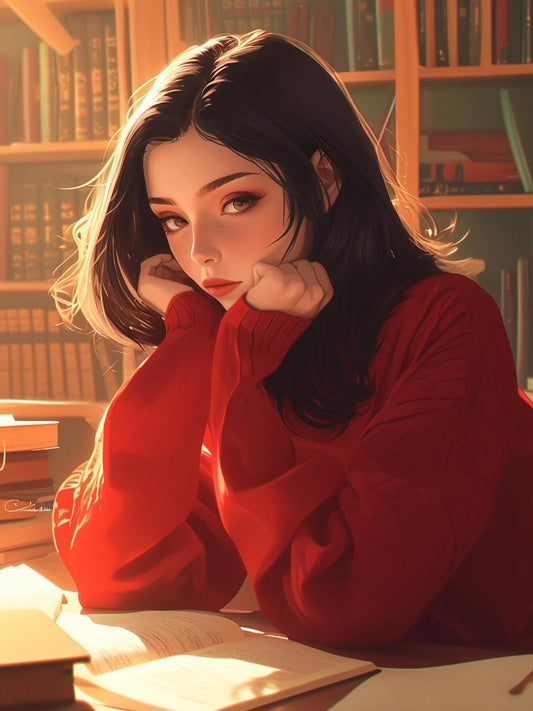 Beautiful Girl | Diamond Painting