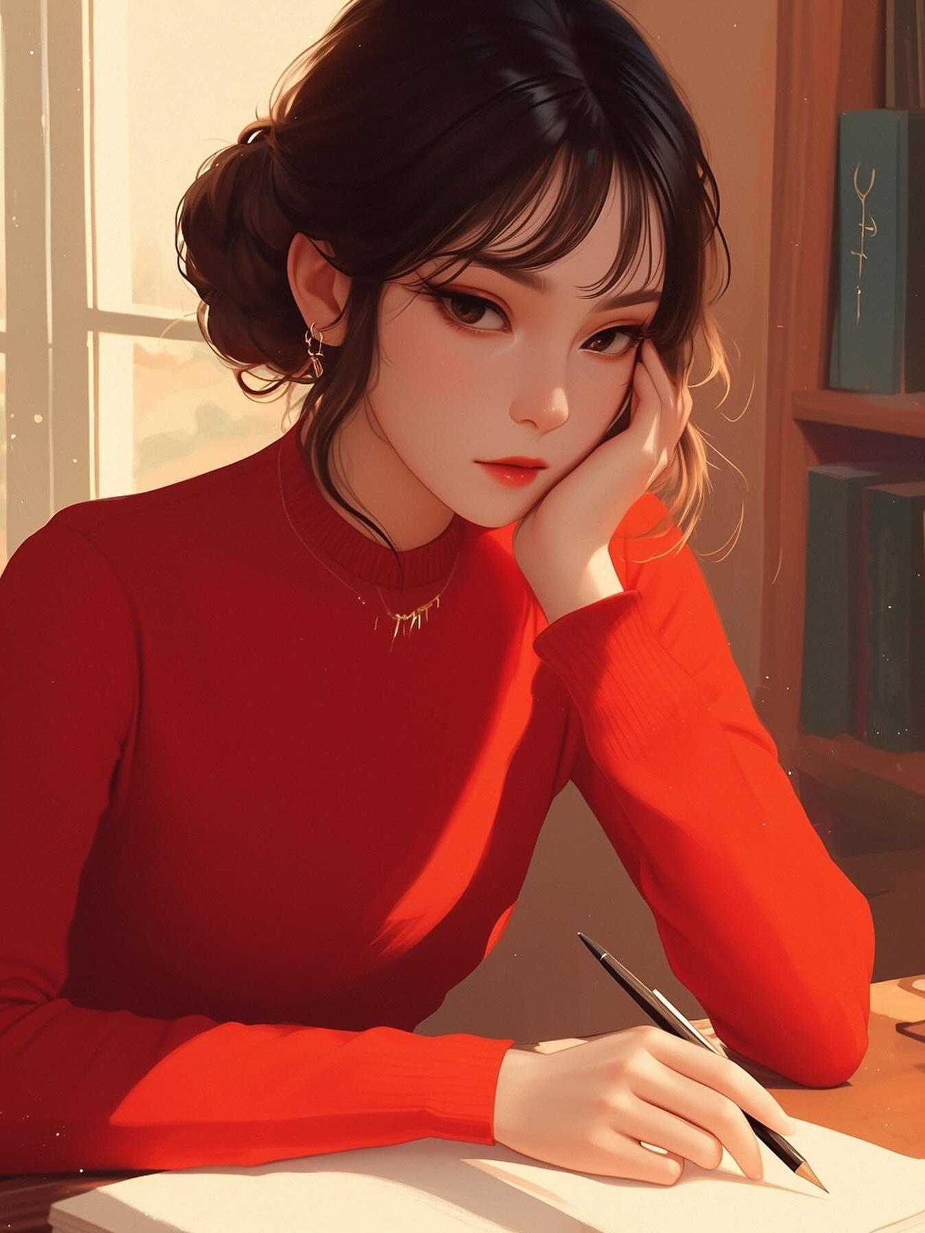 Beautiful Girl | Diamond Painting