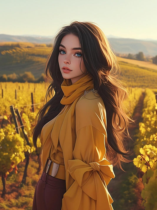 Beautiful Girl | Diamond Painting