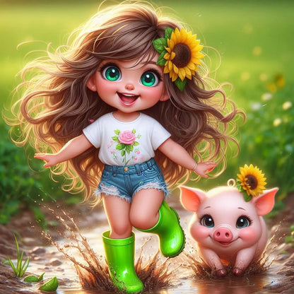Little Girl | Diamond Painting