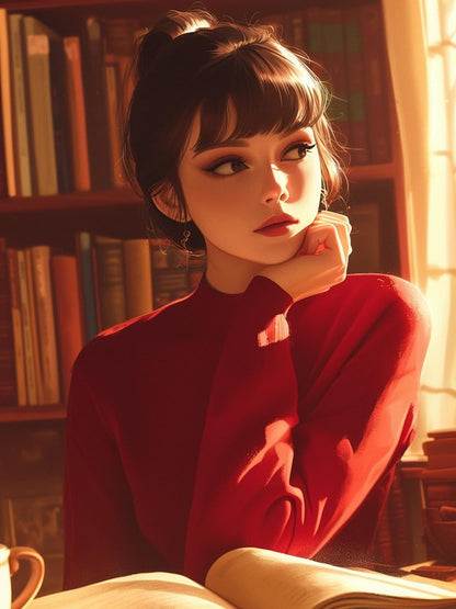 Beautiful Girl | Diamond Painting