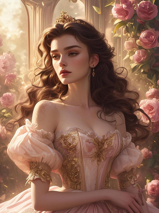 Beautiful Girl | Diamond Painting