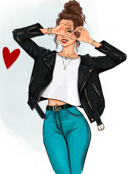 Girl Life Style | Diamond Painting