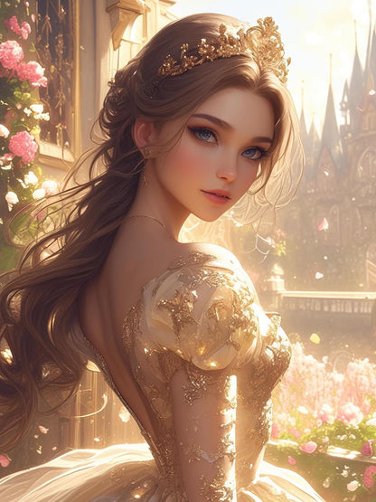 Beautiful Girl | Diamond Painting
