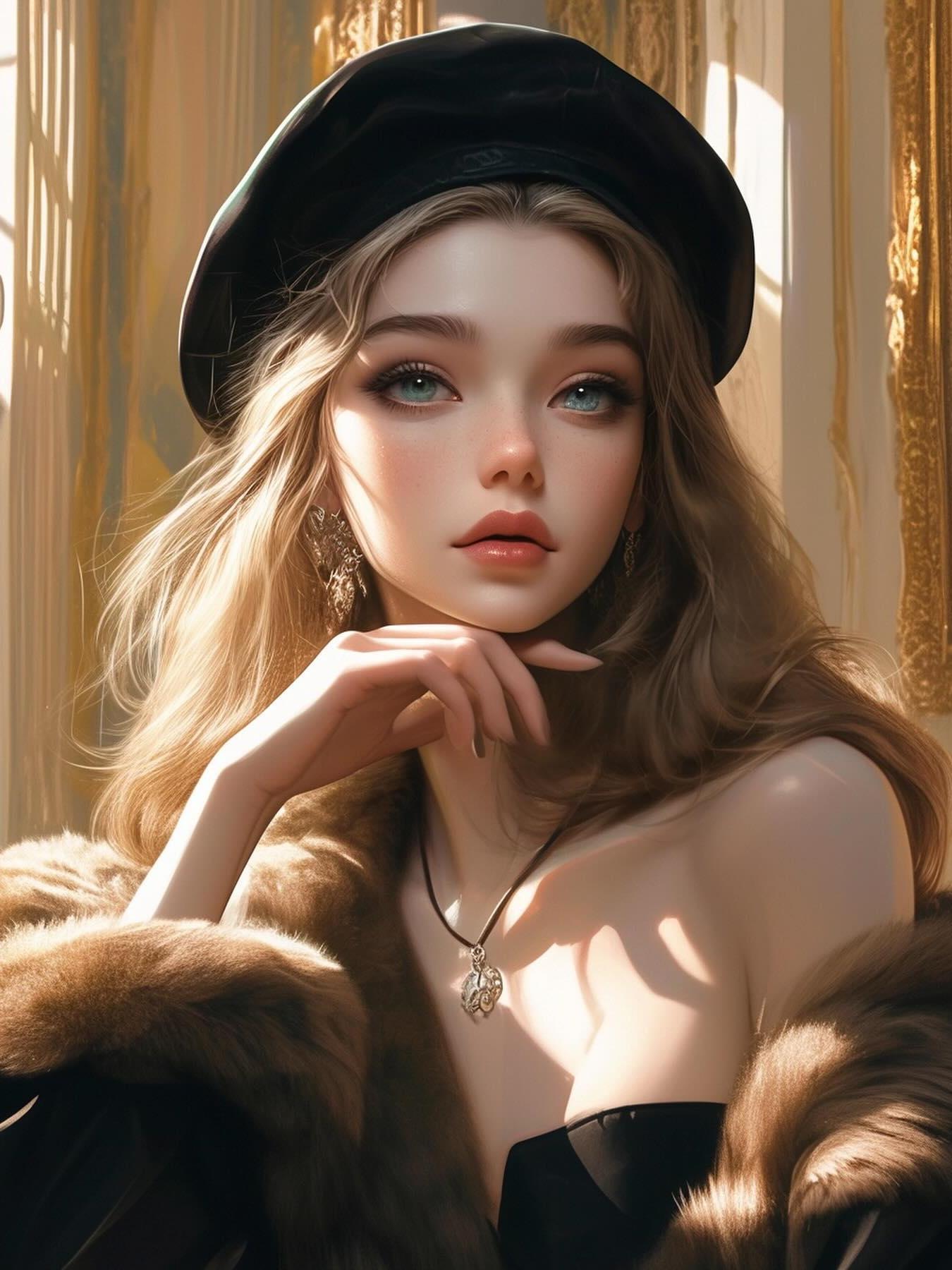 Beautiful Girl | Diamond Painting