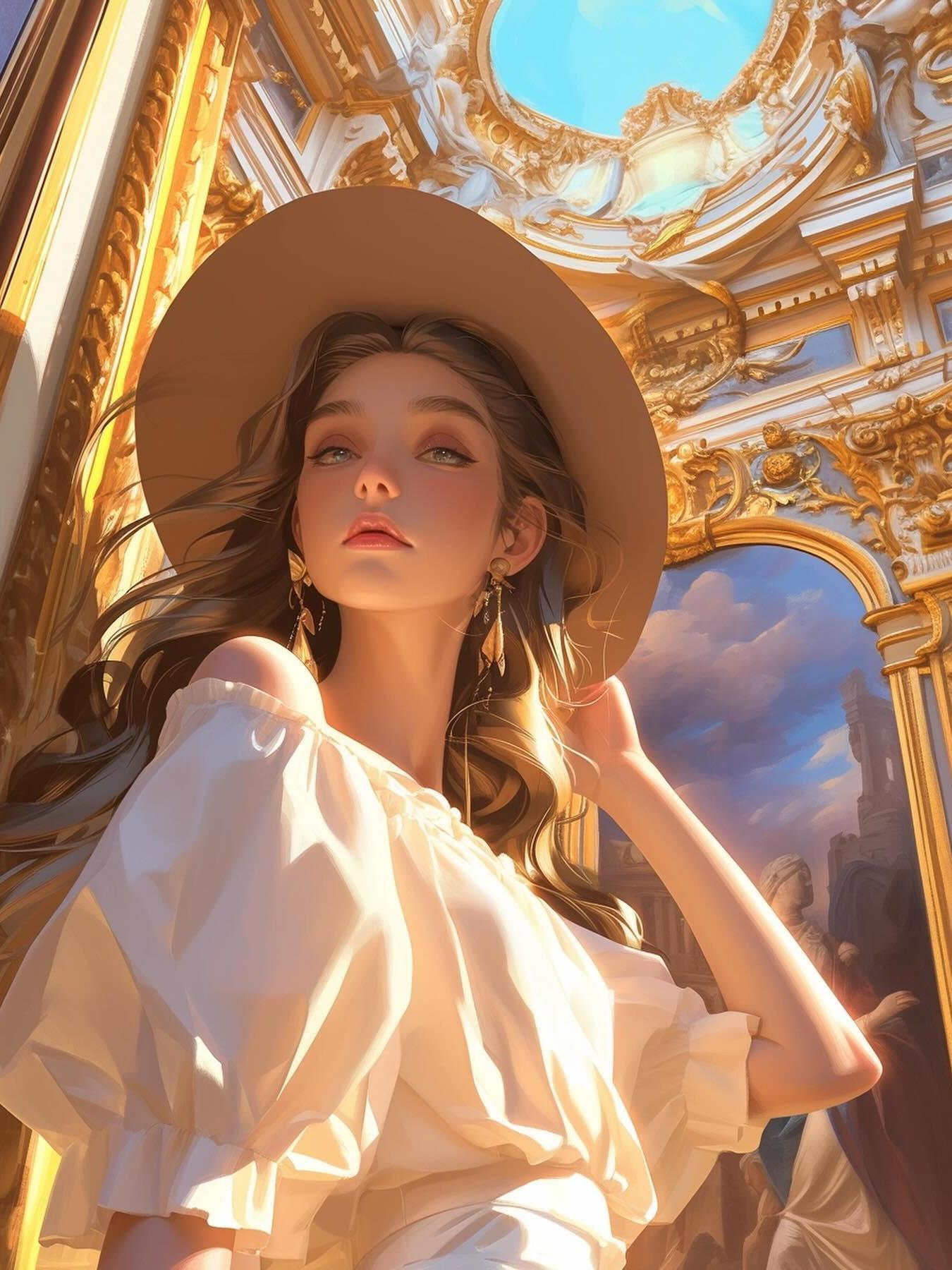 Beautiful Girl | Diamond Painting