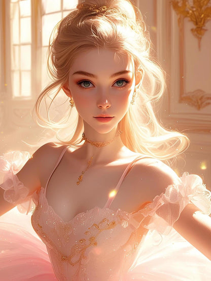 Beautiful Girl | Diamond Painting