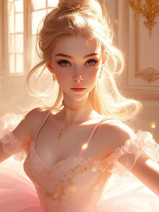 Beautiful Girl | Diamond Painting
