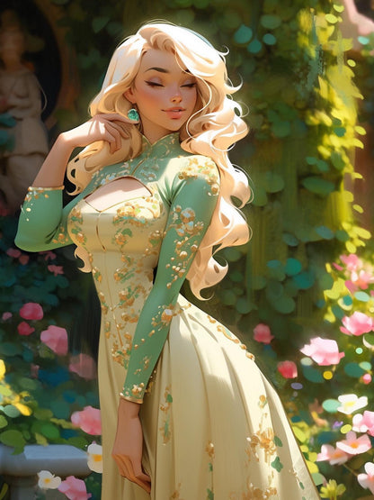 Beautiful Girl | Diamond Painting