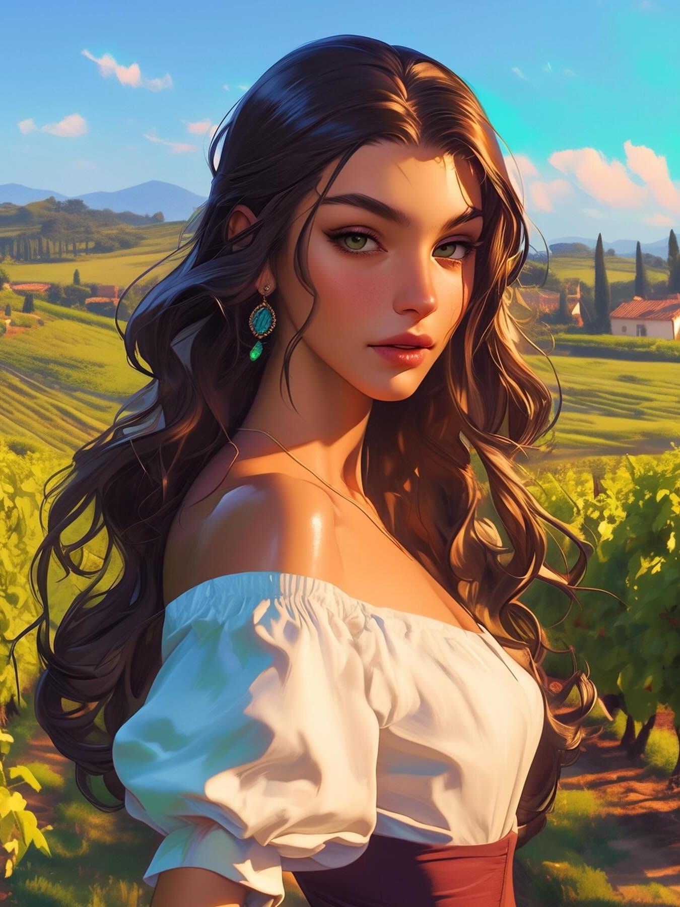 Beautiful Girl | Diamond Painting