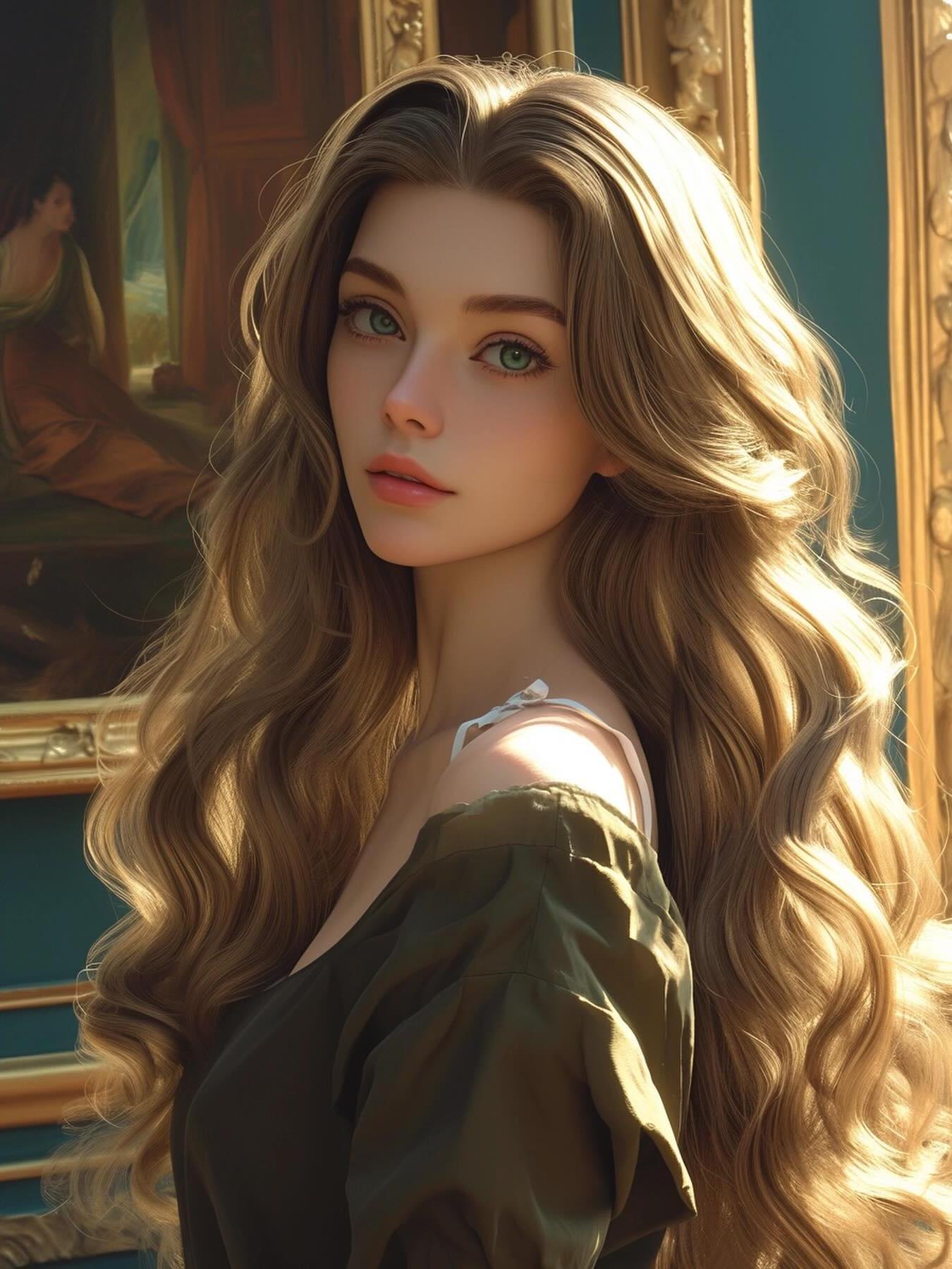 Beautiful Girl | Diamond Painting