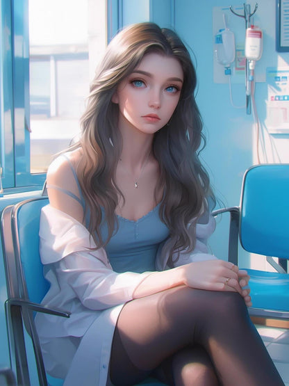 Beautiful Girl | Diamond Painting