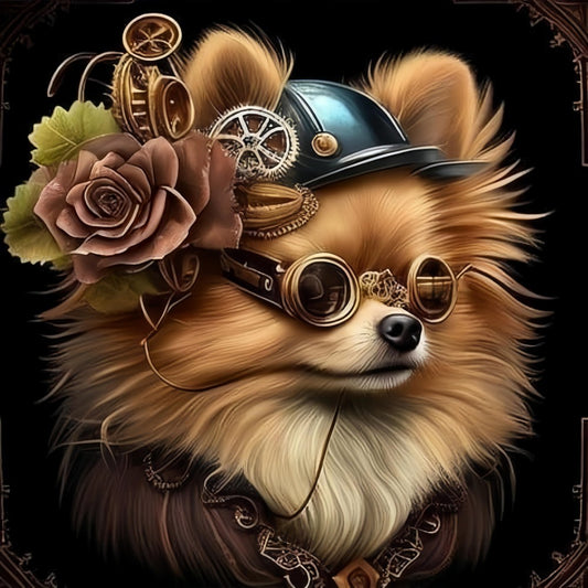 Pomeranian Dog | Diamond Painting