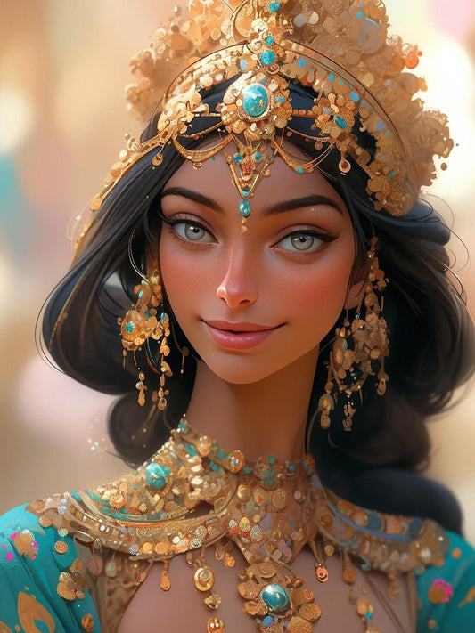 Beautiful Girl | Diamond Painting