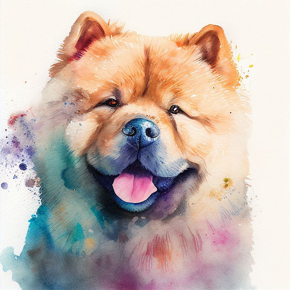 Dog Chow Chow | Diamond Painting