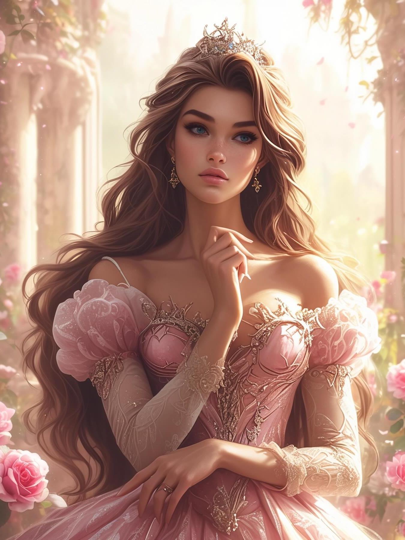 Beautiful Girl | Diamond Painting