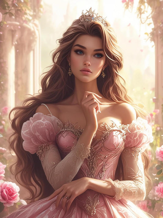 Beautiful Girl | Diamond Painting