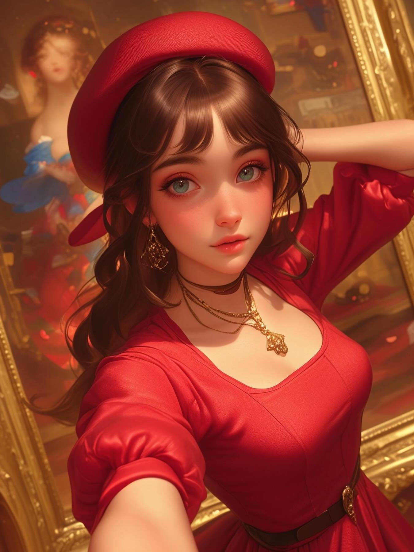 Beautiful Girl | Diamond Painting