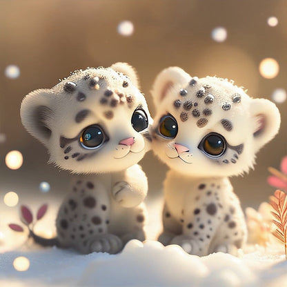 Snow Leopard | Diamond Painting