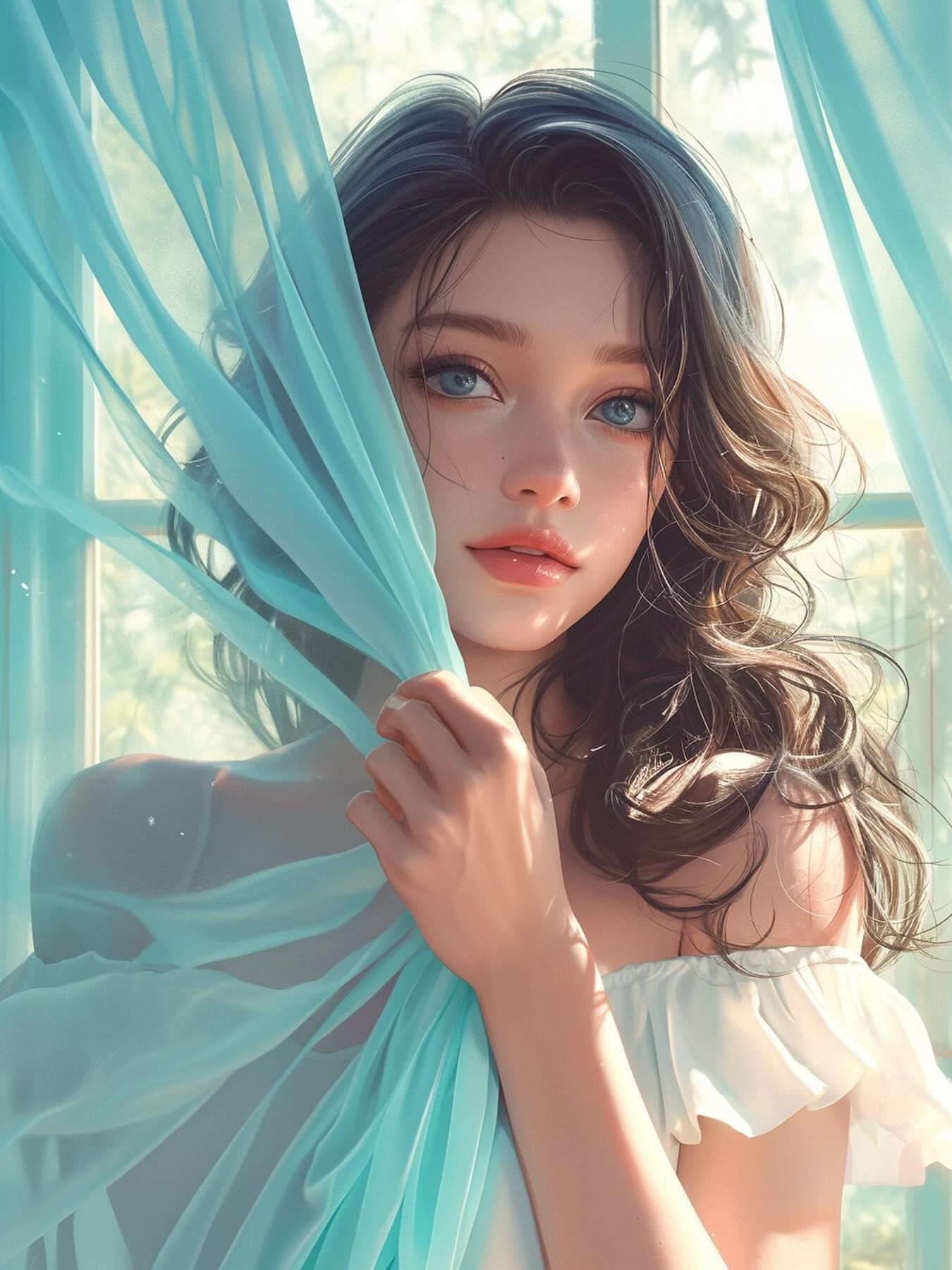 Beautiful Girl | Diamond Painting