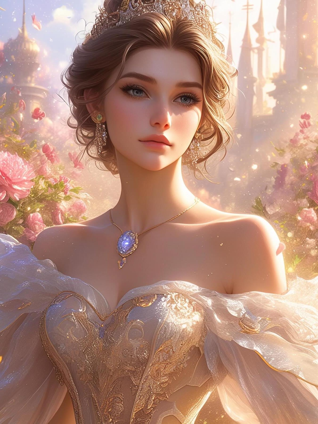 Beautiful Girl | Diamond Painting