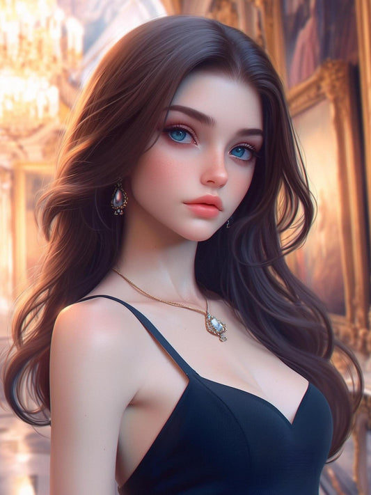 Beautiful Girl | Diamond Painting