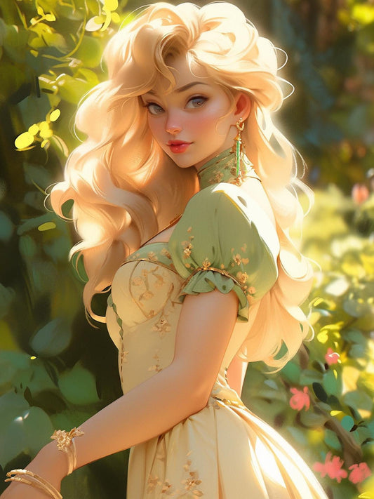 Beautiful Girl | Diamond Painting