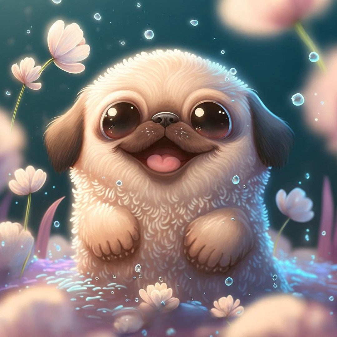 Pug Dog | Diamond Painting