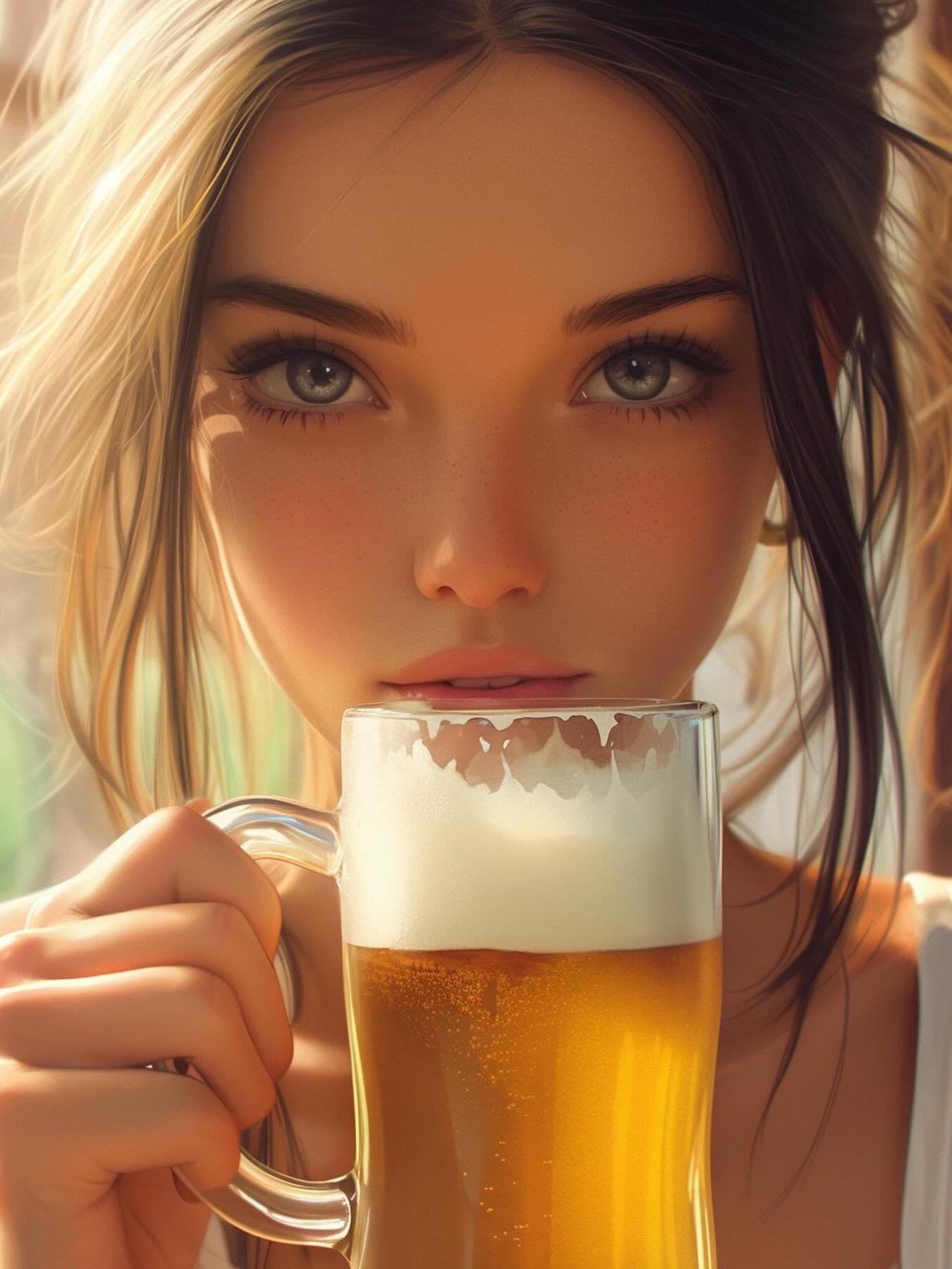 Beautiful Girl | Diamond Painting