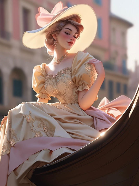 Beautiful Girl | Diamond Painting