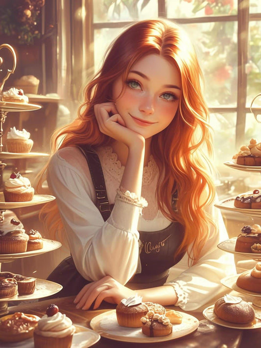 Beautiful Girl | Diamond Painting