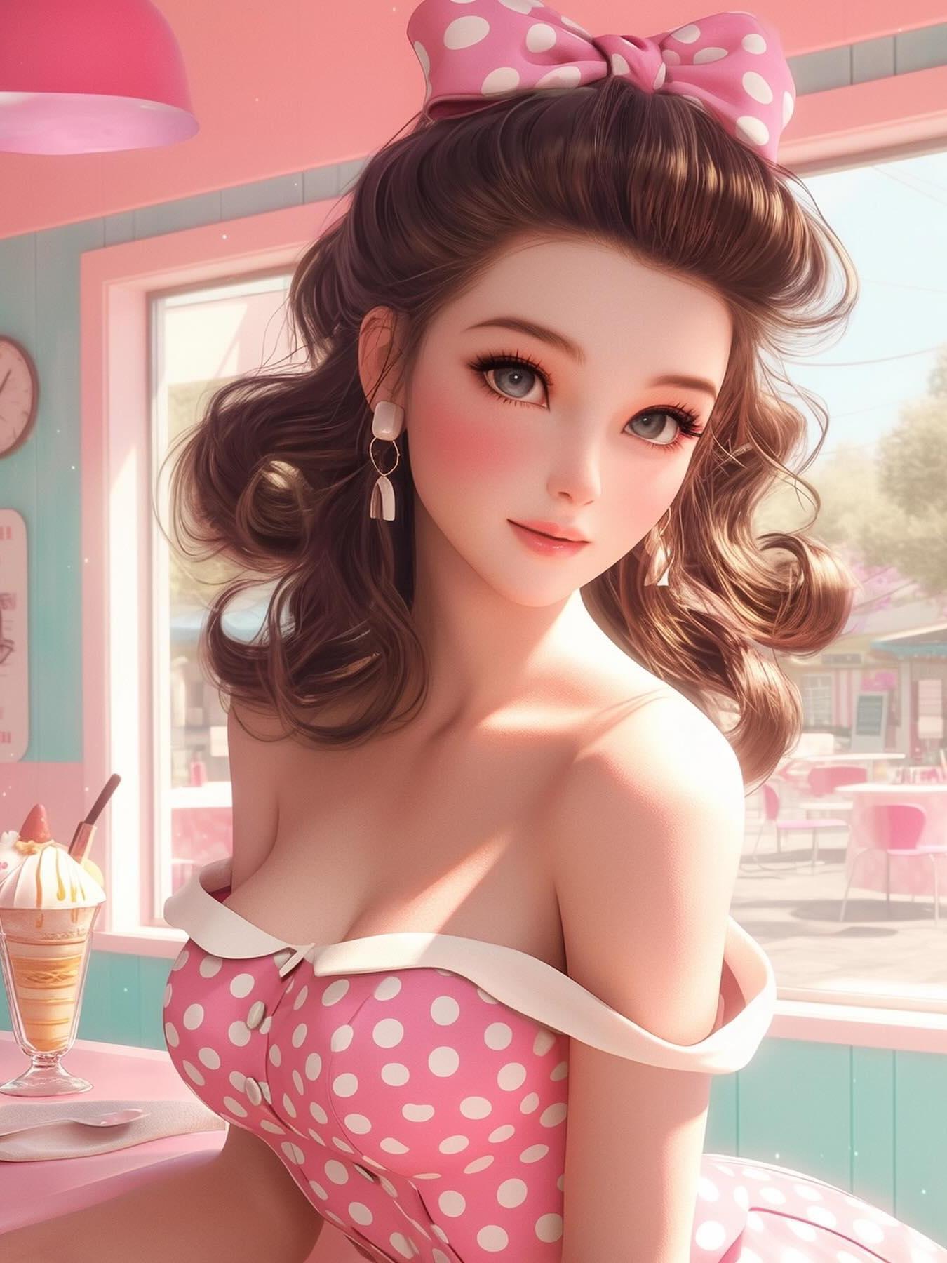 Beautiful Girl | Diamond Painting