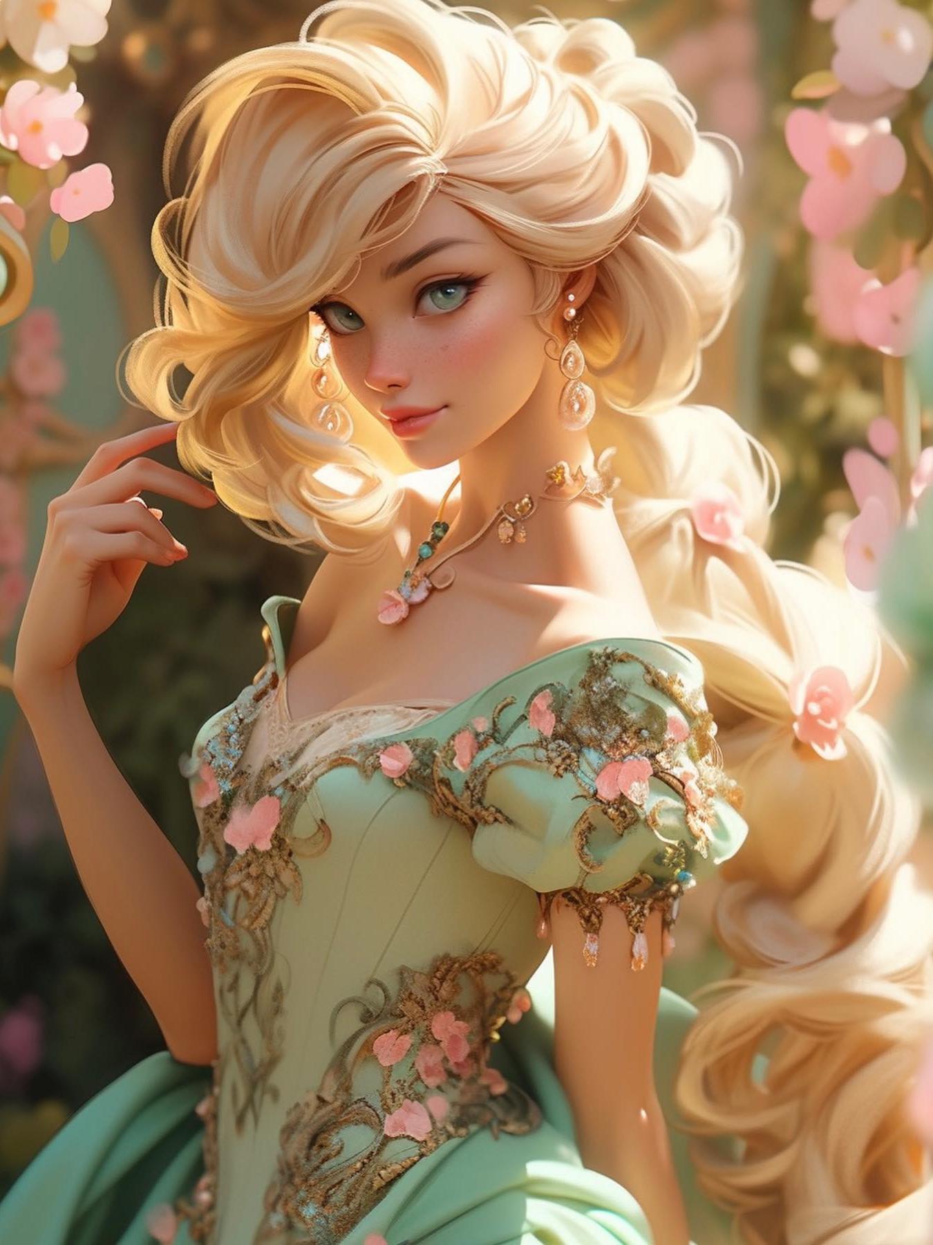 Beautiful Girl | Diamond Painting