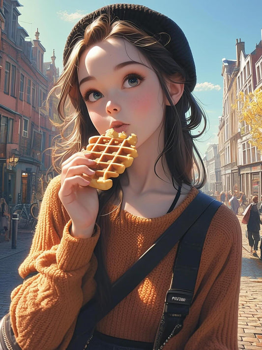 Beautiful Girl | Diamond Painting