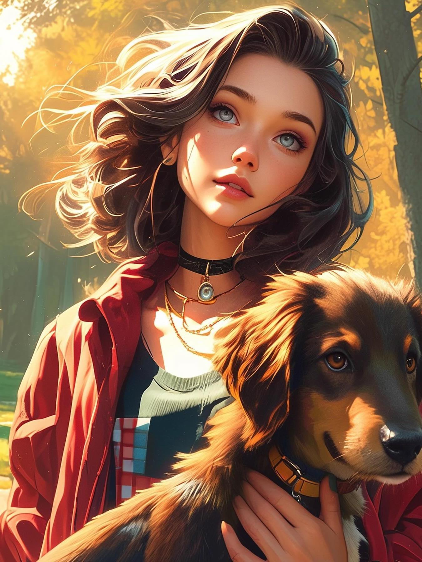 Beautiful Girl | Diamond Painting