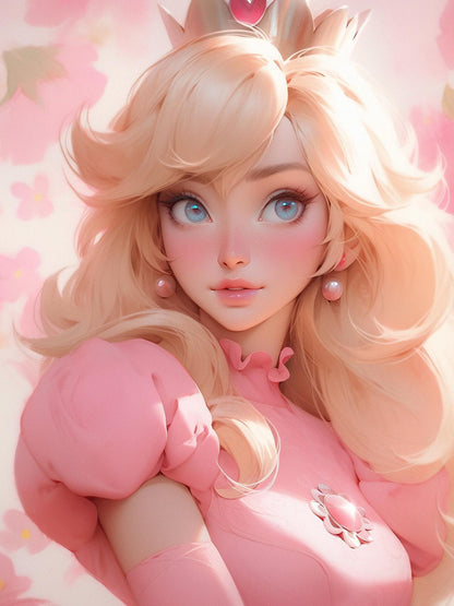 Beautiful Girl | Diamond Painting