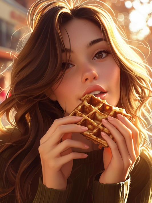 Beautiful Girl | Diamond Painting