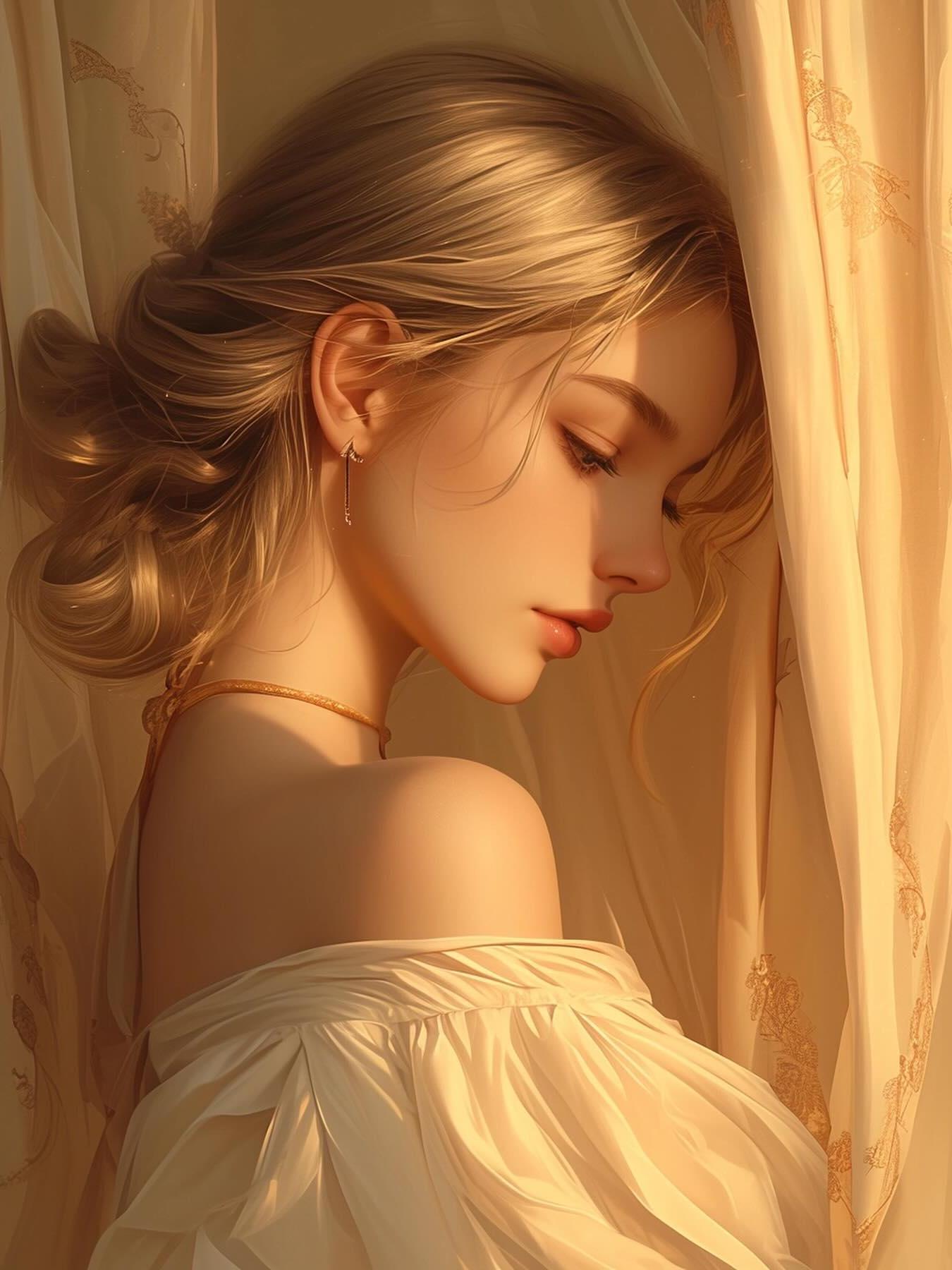Beautiful Girl | Diamond Painting